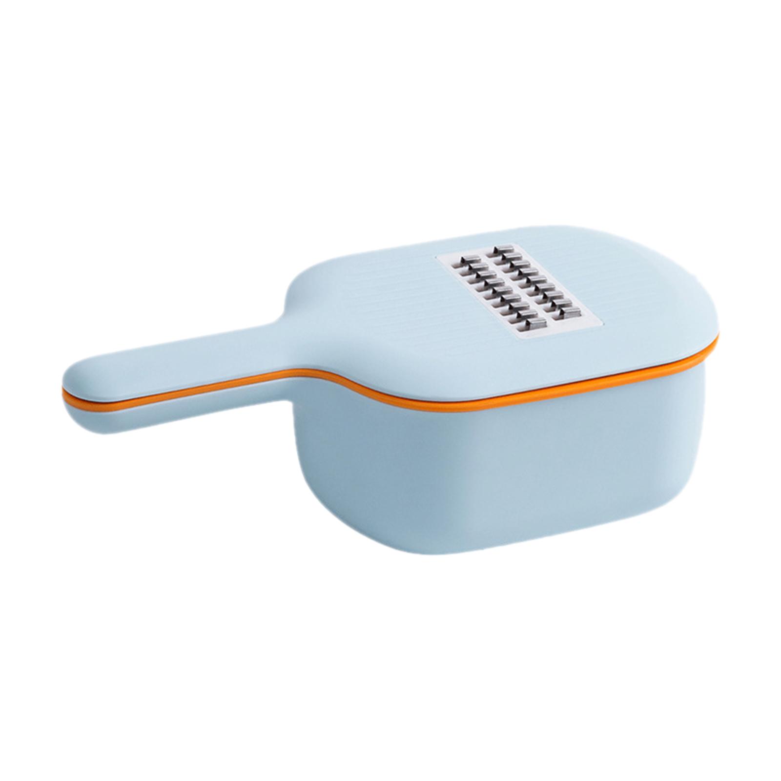 Grater Veggie Food Choppers Cutter with 4 Blades Kitchen Cooking Helper
