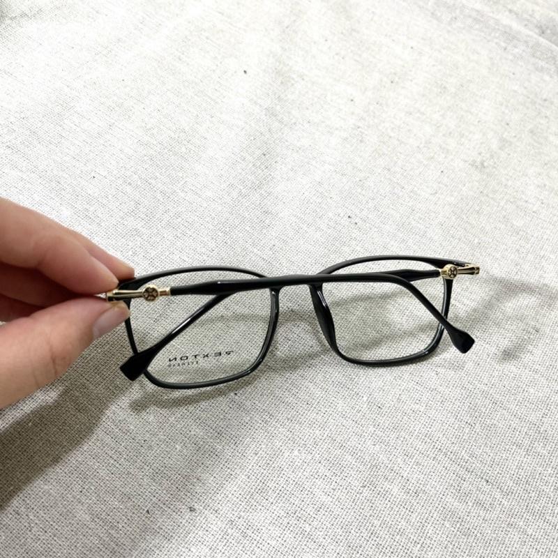 Gọng kính cận nữ mắt vuông Rexton EyeWear phù hợp với mặt tròn gọng kính siêu nhẹ thời trang
