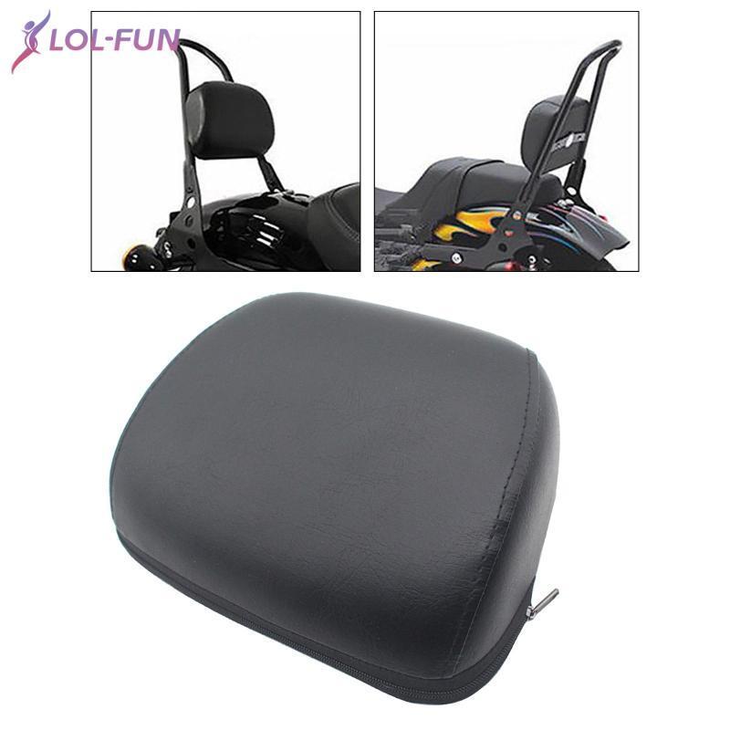 Đệm Tựa Lưng Bằng Da PU Thoải Mái Có Thể Tháo Rời Cho Xe Mô Tô Harley 883 1200 48