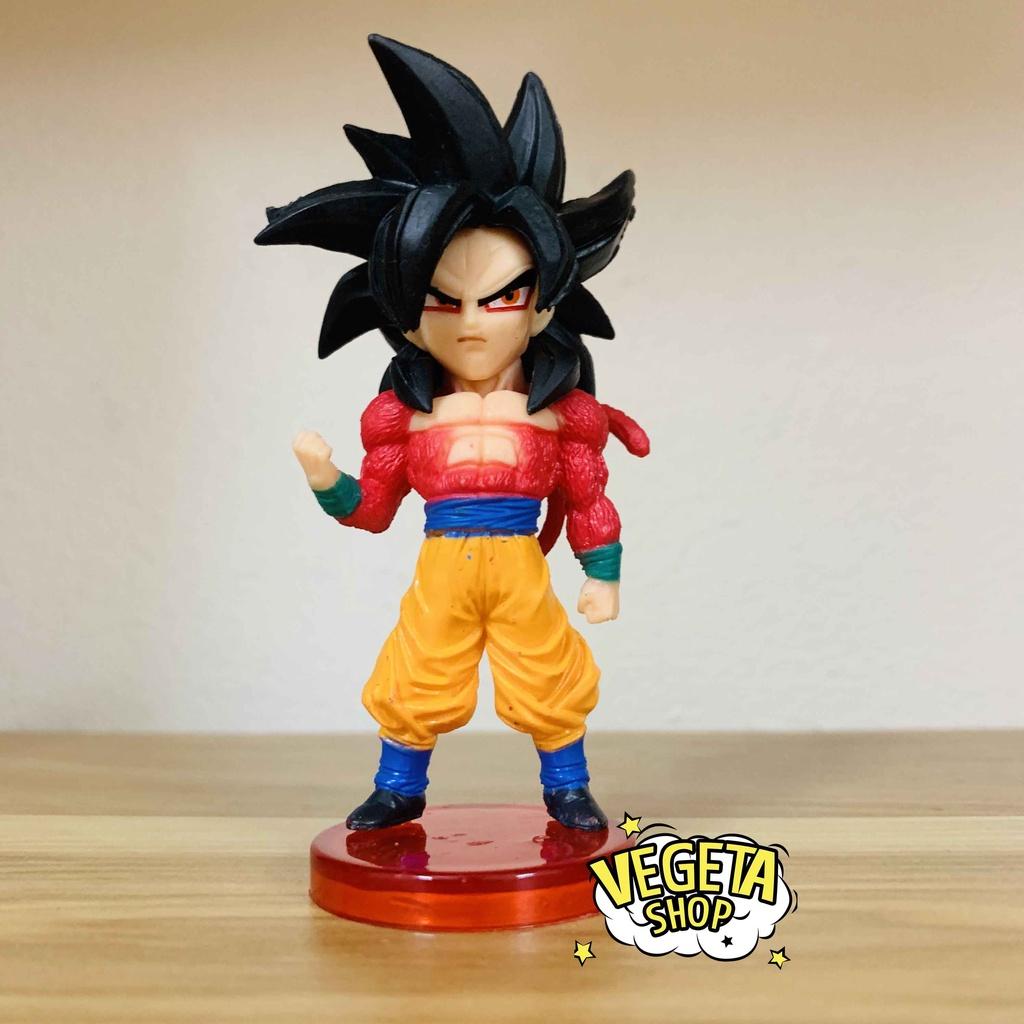 Mô hình Dragon Ball - Dragon Ball GT WCF - Mô hình Songoku Pan Vegeta SSJ4 Trunks Super Android 17 Goku SSJ4 - Cao 8cm