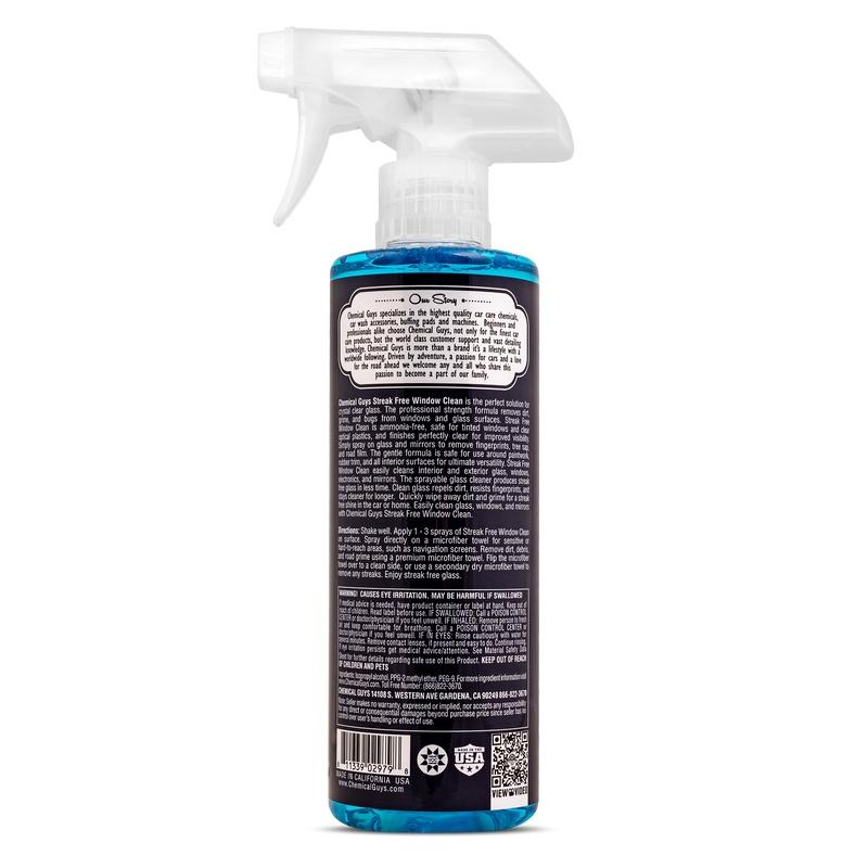 Nước rửa kính không gây sọc Chemical Guys Window Streak Free - 473ml