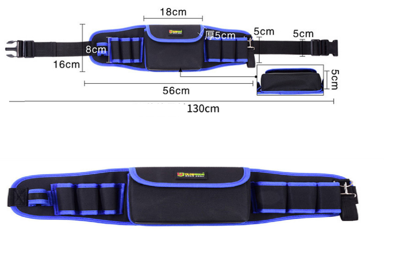 Đai Đựng Đồ Nghề Đeo Bụng Siêu Bền, Đai Ngang Đeo Dụng Cụ
