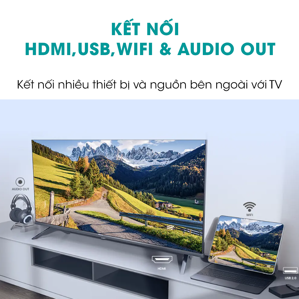 Android Tivi LED Hisense 40 inch 40A4N trợ lý ảo Google Voice Control, bảo hành 2 năm - HÀNG CHÍNH HÃNG