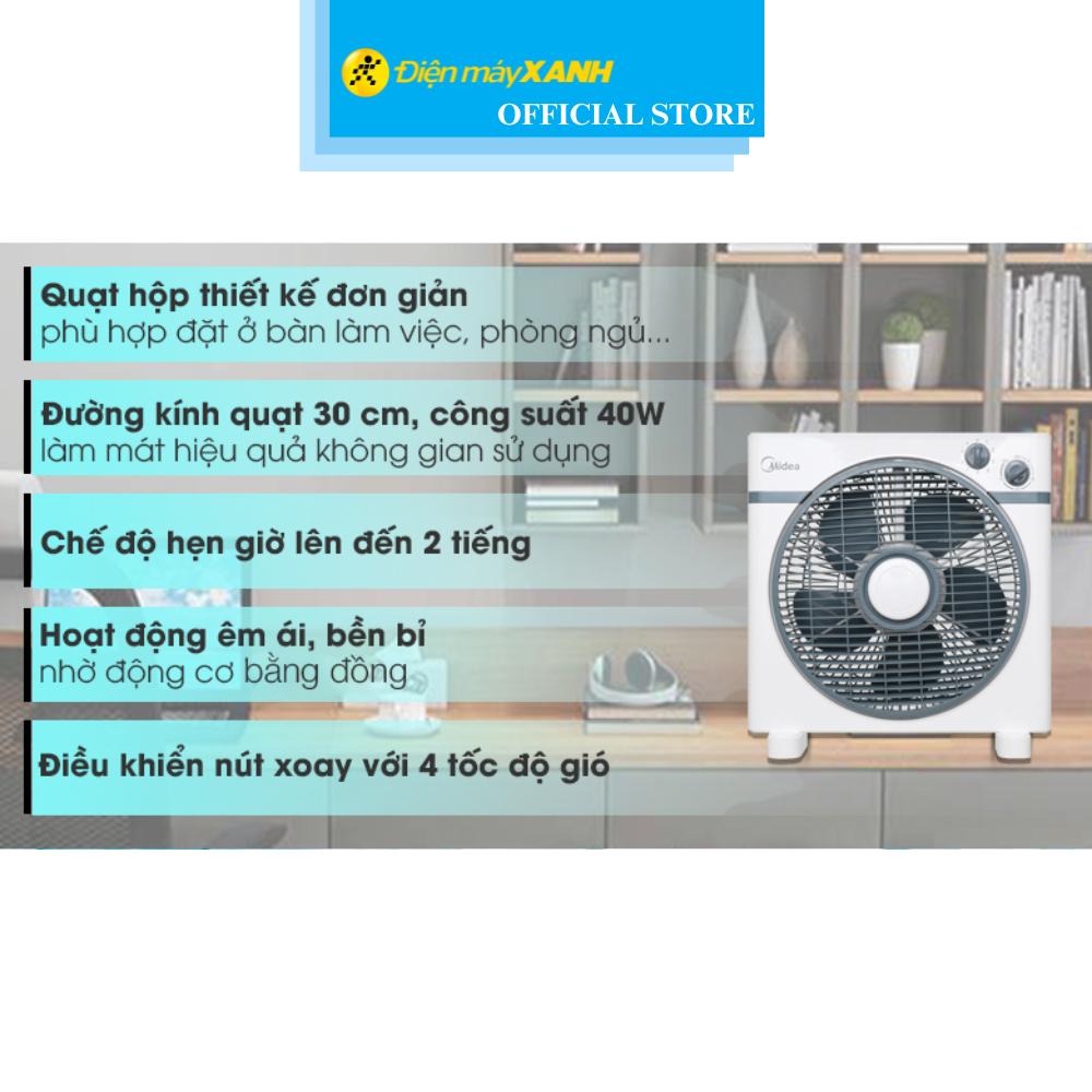 Quạt hộp Midea KYT30-15A - Hàng Chính Hãng