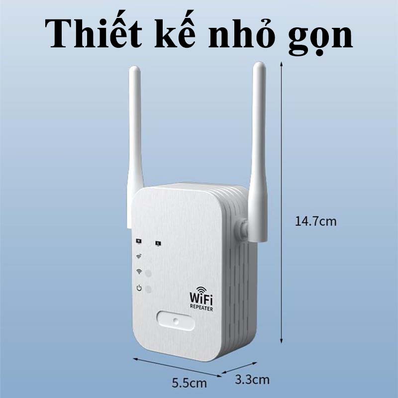 Kích Sóng Wifi 4 Râu Ăng Ten Phát Xuyên Tường Chuẩn N Tốc Độ 300mbps Màu Trắng Bộ Kích Sóng Wifi Thu Phát Mở Rộng Khuếch Đại Sóng Wifi USB Wifi Kiêm Router Wifi Băng Tần Rộng - ML032