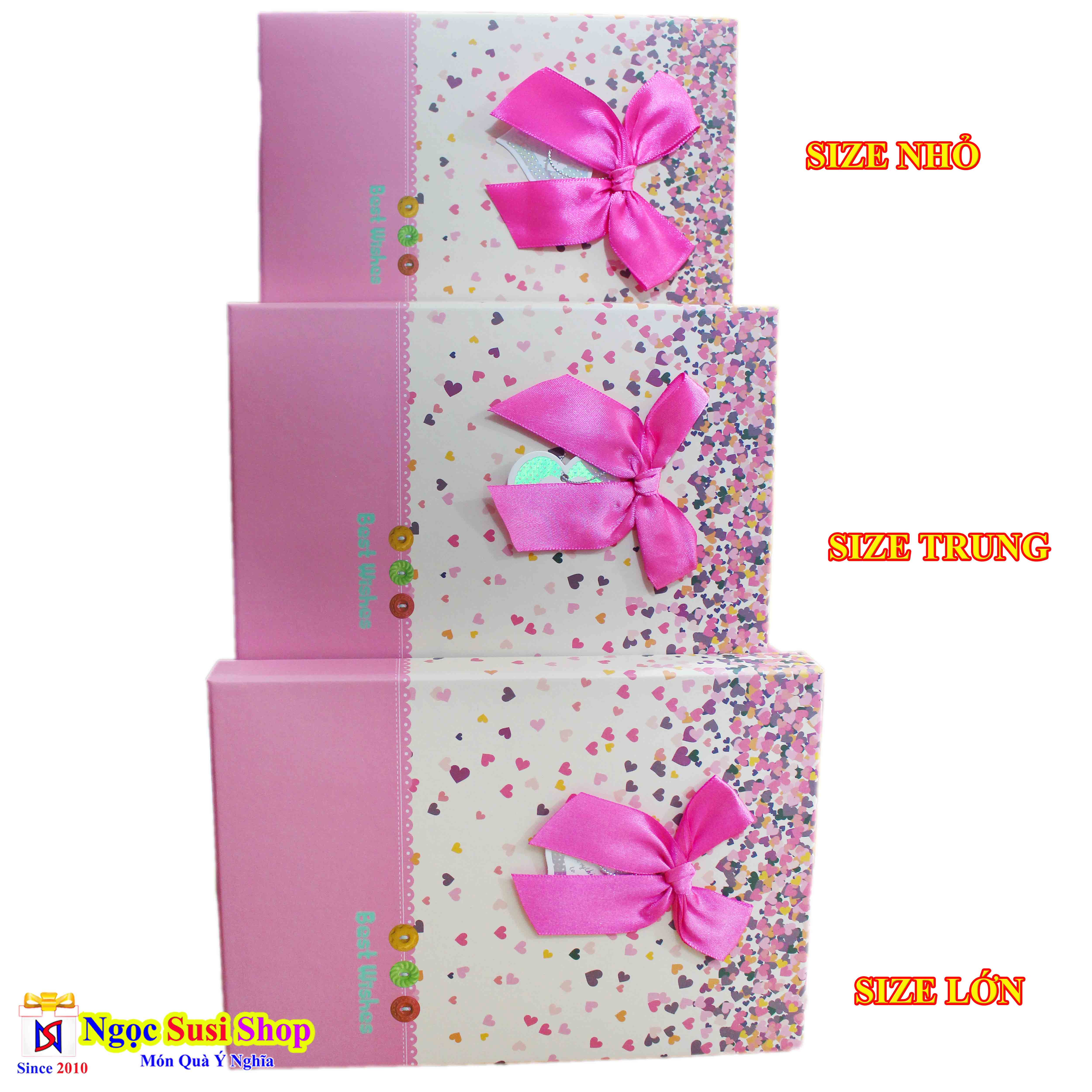 HỘP QUÀ TẶNG CHỮ NHẬT CỰC ĐẸP