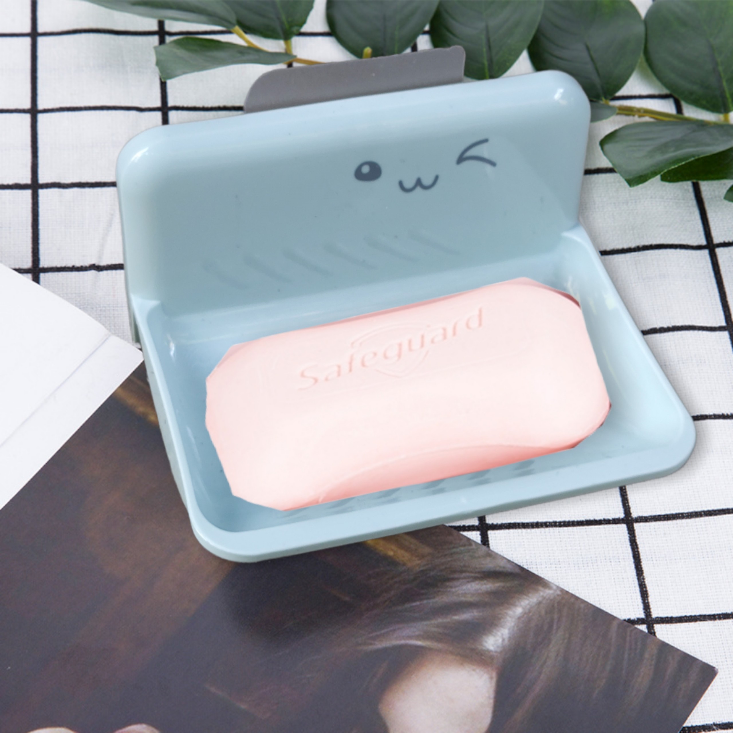 Gía để xà phòng dán tường - Hộp đựng xà phòng