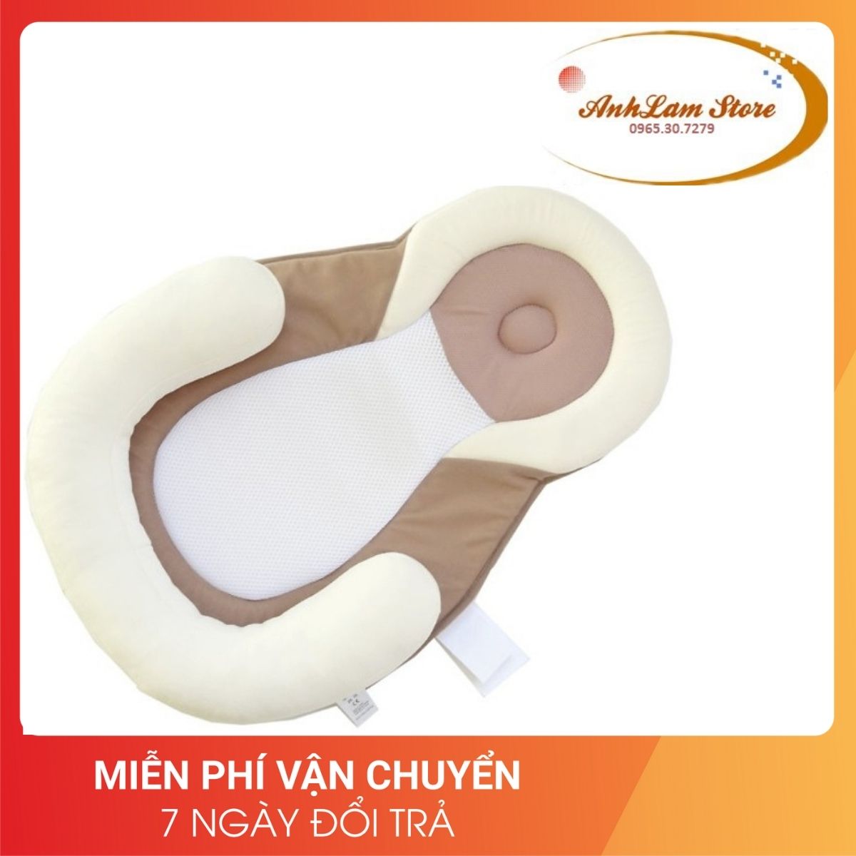 Đệm nằm định hình bảo vệ tư thế ngủ cho bé - S5010