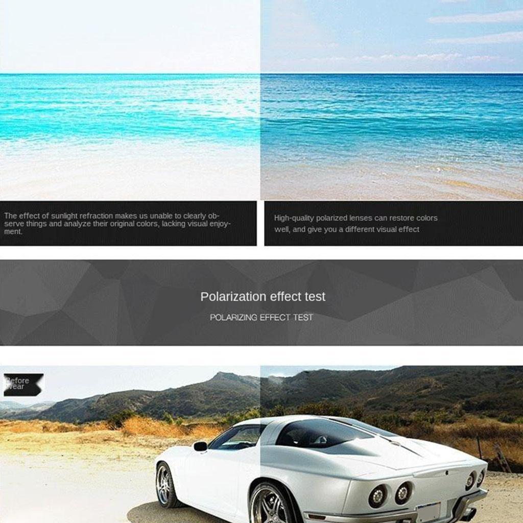 2pcs Men Polarized Sunglasses Driving Glasses UV400