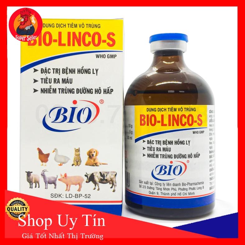 Bio Linco S Chai 100ml-Chích Gà Khò Khè-Viêm Khớp-Tang Cựa