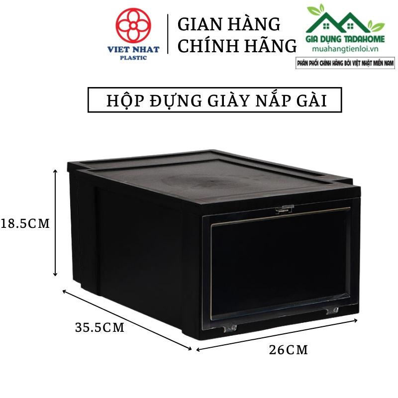 HỘP NHỰA ĐỰNG GIẦY NẮP GÀI XẾP CHỒNG TIỆN LỢI 3868 3869 VIỆT NHẬT - TADAHOME