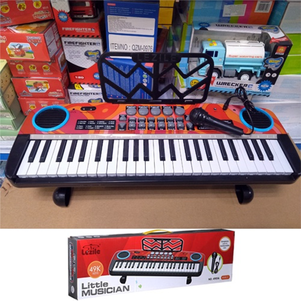 [GIFT] Đàn organ điện tử cho bé 49 phím - màu đen