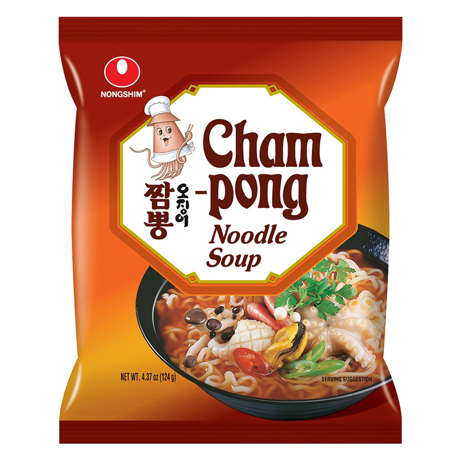 Combo 5 Gói Mì Nongshim Champong