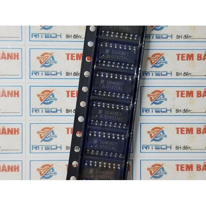 Combo 3 chiếc DG408DY IC Chuyển Kênh Tương Tự SOP-16 hàng chính hãng