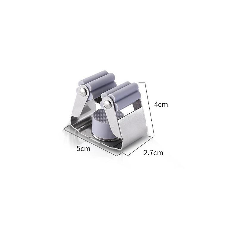 Giá Inox Treo Chổi Và Cây Lau Nhà Gắn Tường, Gọn Gàng - Ngăn Nắp, Gắn Keo Siêu Chắc Không Khoan Đục -TakyHome 4031