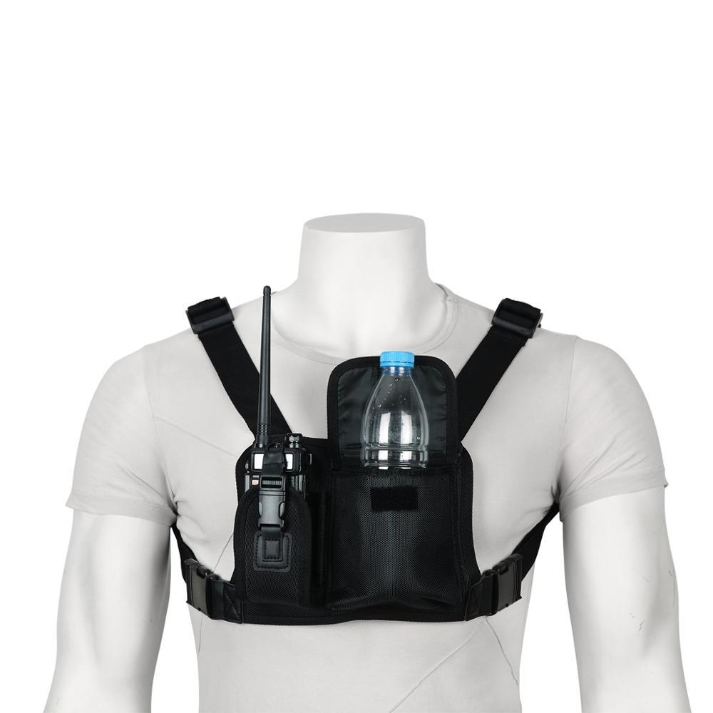 Bộ đàm trước ngực bỏ túi ba lô cầm tay đài phát thanh Giá Đỡ Túi cho GP340 CP04 BF UV-5R 888 2 chiều bộ đàm mang theo