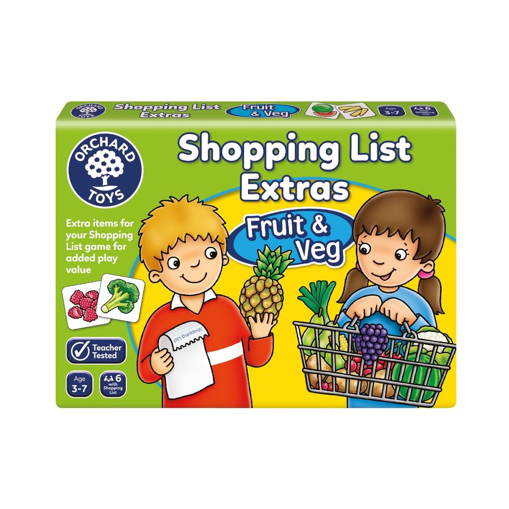 Trò chơi trí tuệ Shopping List Bộ Rau Quả - Orchard Toys phát triển trí tưởng tượng, ghi nhớ của trẻ