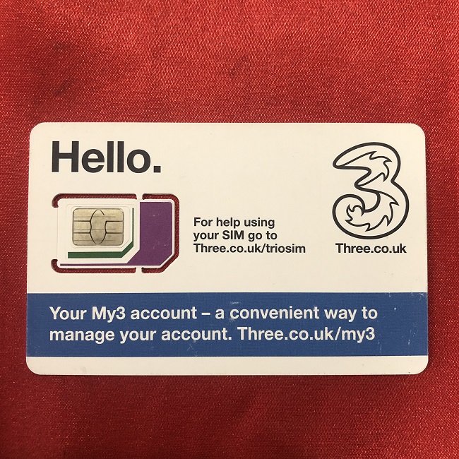 Sim du lịch Sờ cốt len - Scotland 4g tốc độ cao