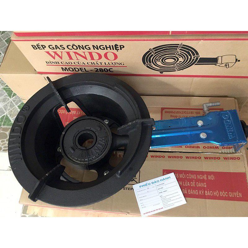 Bếp Khè Công Nghiệp Windo -168 -Bếp Gas Cao Áp - Cán ngắn01