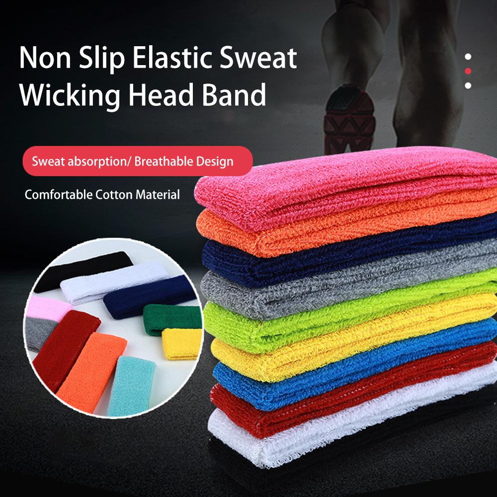 Băng Đô Thể Thao Không Trơn Trượt Thấm Mồ Hôi Đàn Hồi