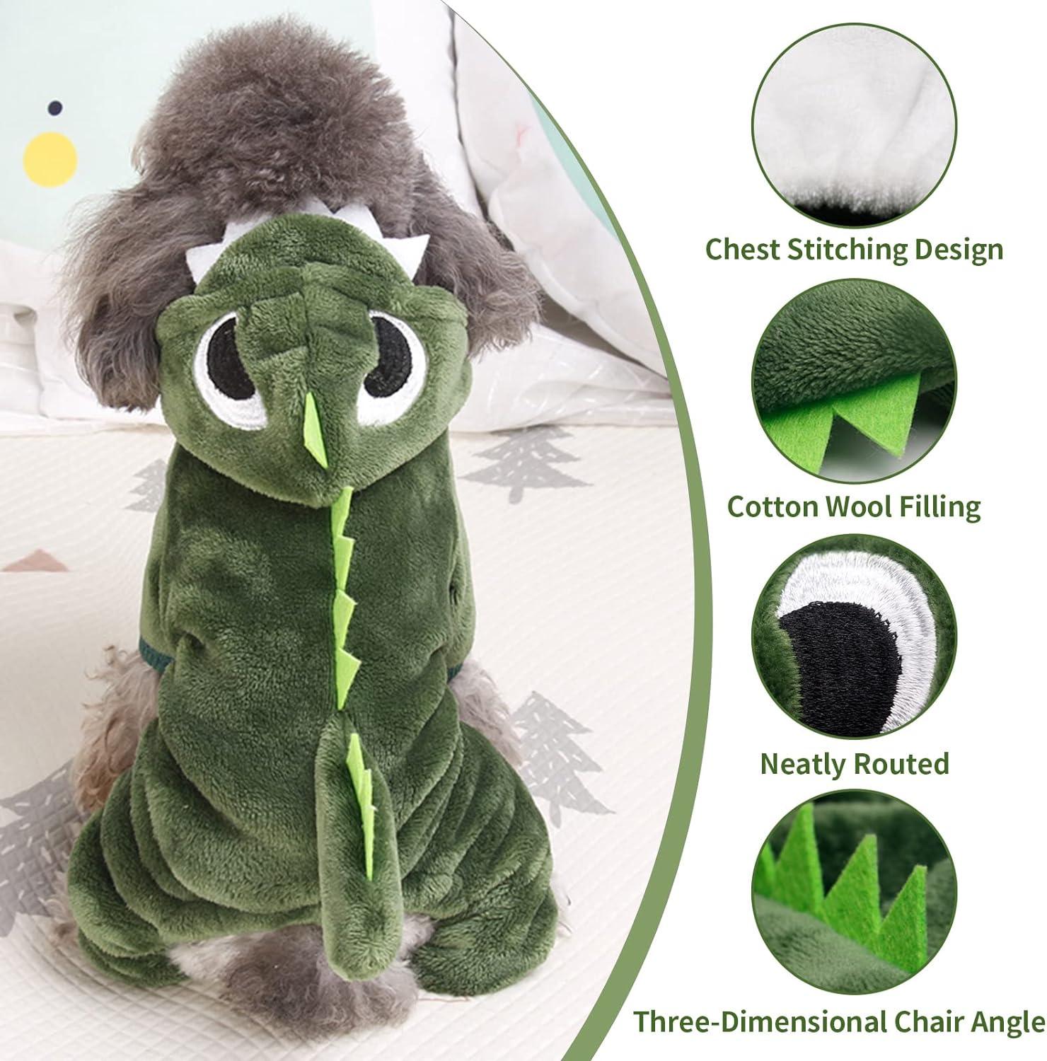 Trang phục Khủng long và Chó trùm đầu - Trang phục Halloween, Giáng sinh, Sinh nhật, Tiệc, Lễ hội, Thu và Đông