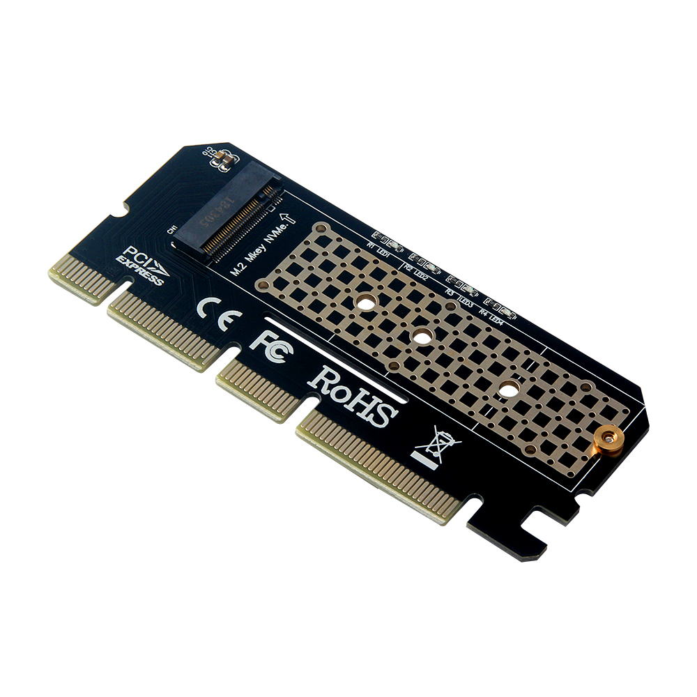 Bộ Chuyển Đổi Thẻ M.2 Nvme SSD Ngff Sang PCIe3.0 X16 Hỗ Trợ Thẻ PCI Express 3.0 X4