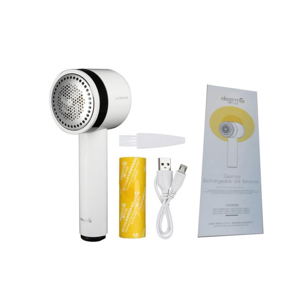 Máy cắt lông xù quần áo Deerma MQ811Y - Hàng Chính hãng