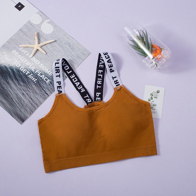 Áo Bra nữ kiểu dáng thể thao 2 dây bản to, Khỏe mạnh, năng động chất thun Cotton mềm mại cogiãn tốt, có đệm nâng ngực dời Top Tập Gym cho nữ Sport Yoga - Xanh lục nhạt