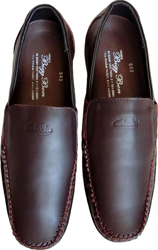 Giày Mọi Nam BIGGBEN Da Bò Thật Cao Cấp GM139