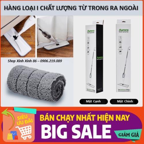 Cây Lau Nhà Thông Minh Phun Sương Chổi Lau Xịt Nước Khử Khuẩn Đầu Xoay 360 Độ Thông Minh TD008