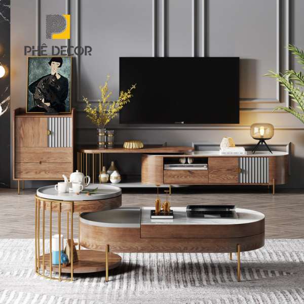 BÀN TRÀ CAO CẤP - BT103 - Mặt kính