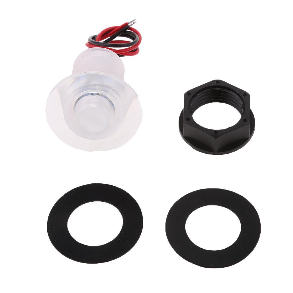 8X Yacht LED Courtesy Stair LED Light Lamp Water Resistance, White