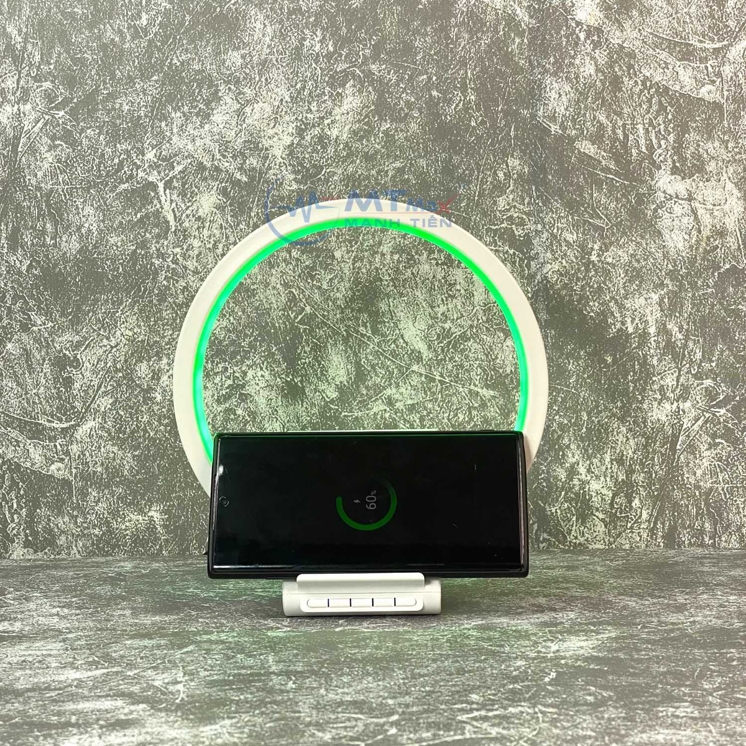 Loa Bluetooth BT256 Chế Độ Led RGB Tích Hợp Sạc Không Dây 10W Vẻ Đẹp Cuốn Hút Chuyên Dùng Nghe Nhạc, Decor, Trang Trí Bàn Làm Việc