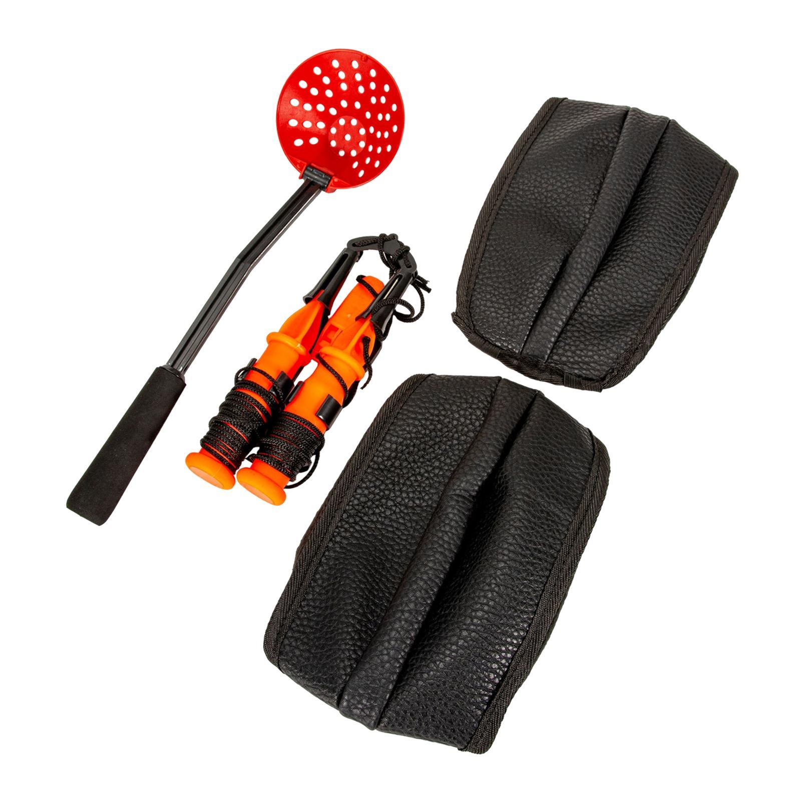 Retractable Ice Pick Non Slip Equipment Ice Scoops for Outdoor Fishing Hiking