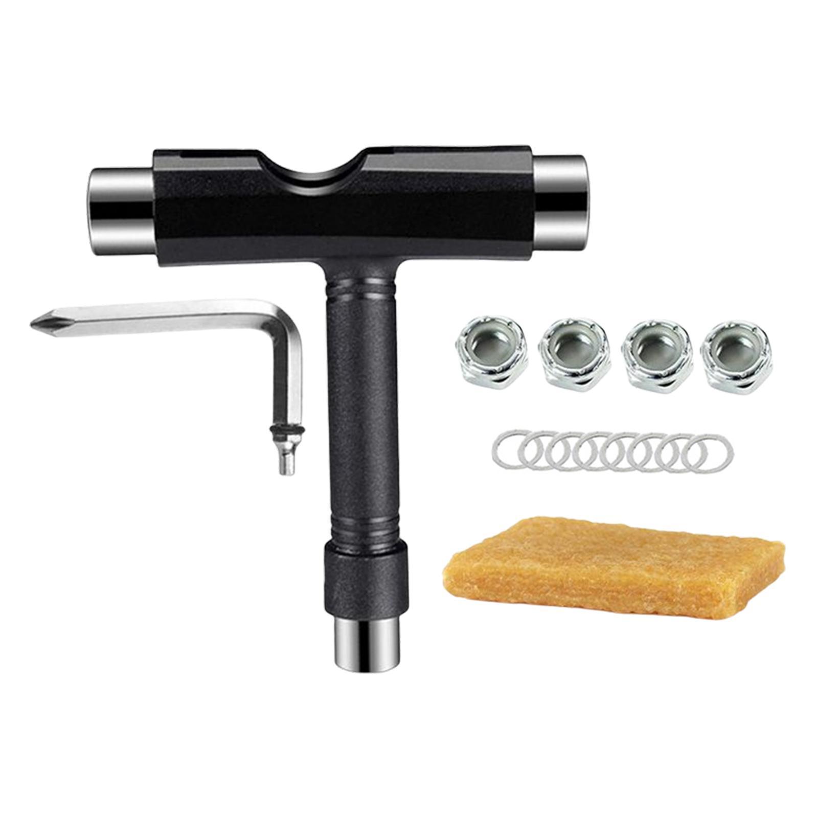 Skateboard Spanner T Wrench Change Skate Wheels Hexagon Roller Skate Tool