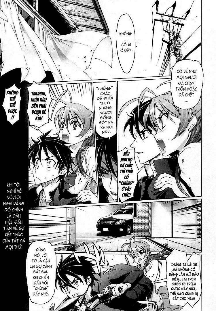 highschool of the dead chapter 4 15