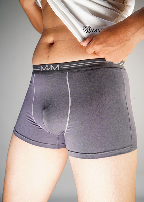 Combo 3 Quần Lót Nam Boxer Bamboo MRM Manlywear (Đen,Xanh, Ghi Đậm)