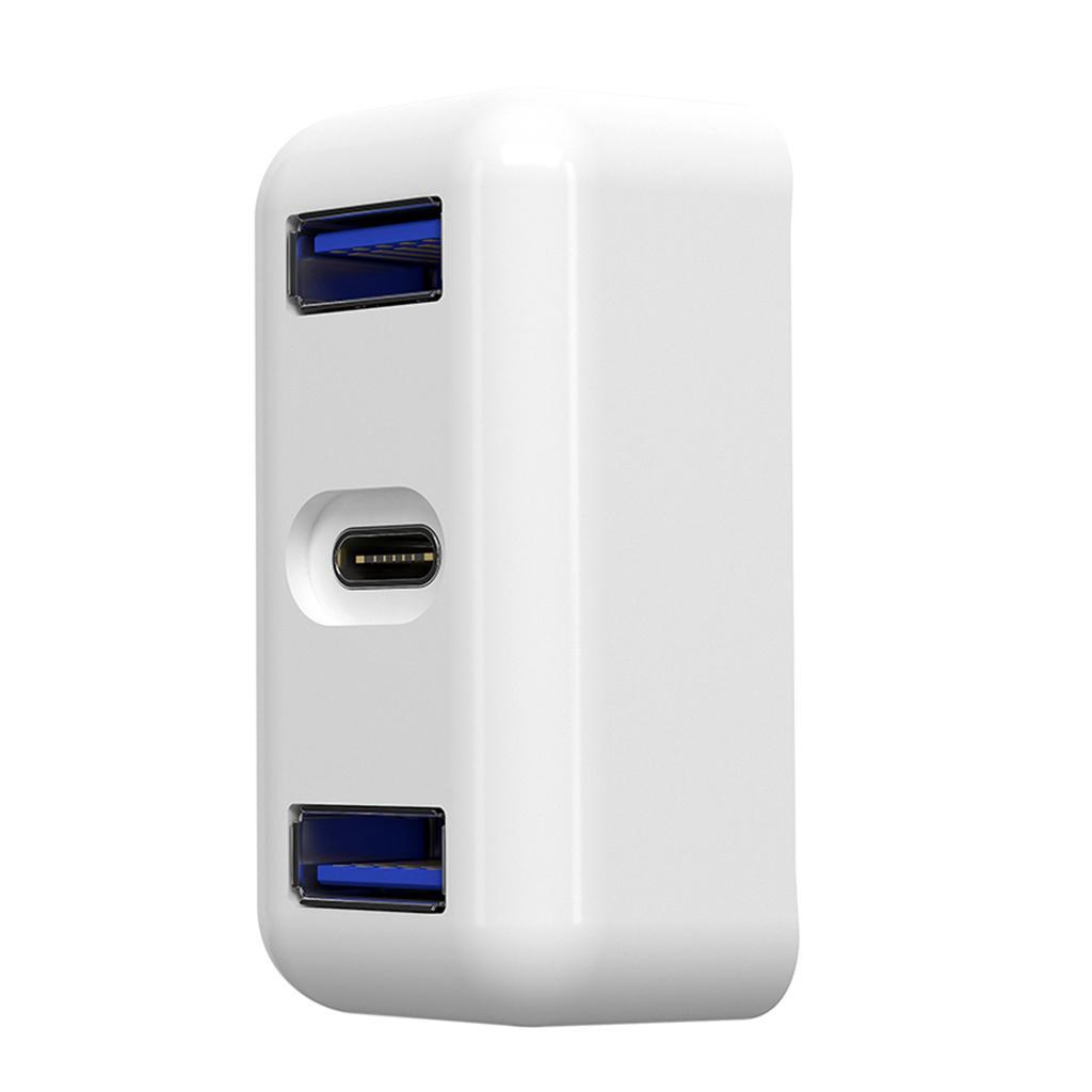 USB3.0 HUB Power Adapter Docking Station for Data Sync And Fast Charging