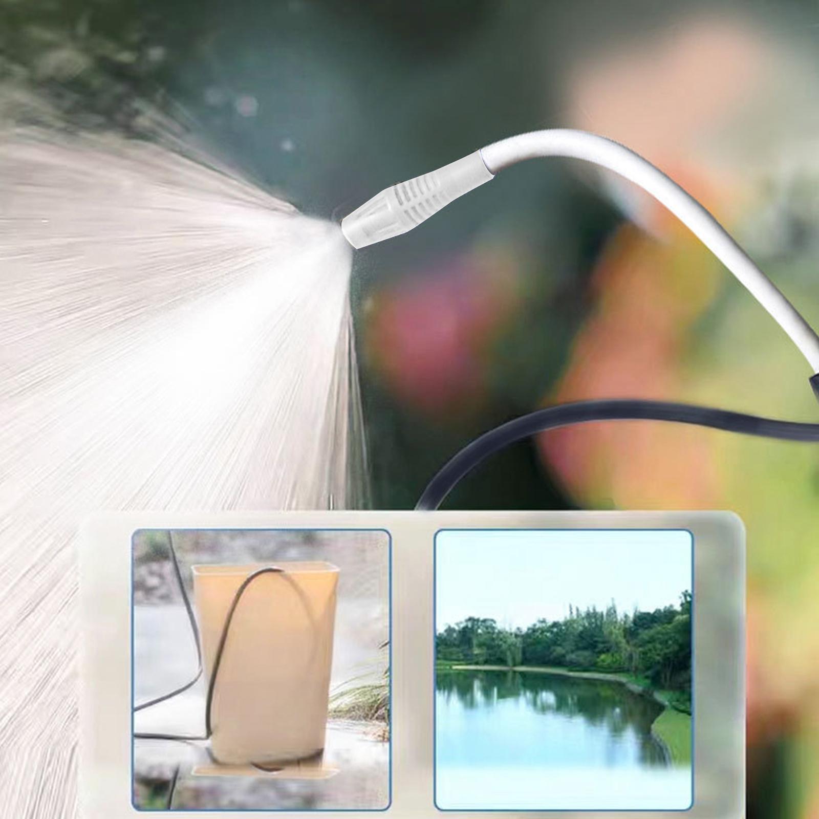 Electric Plant Sprayer, Watering Spray , Rechargeable Portable Battery Garden Sprayer and Hose, Multipurpose Plant Mister Sprayer for Yard, Lawn