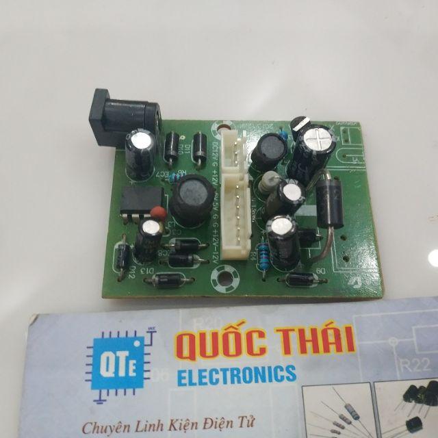 Board chuyển điện áp 12vdc thành +-12vdc đối xứng