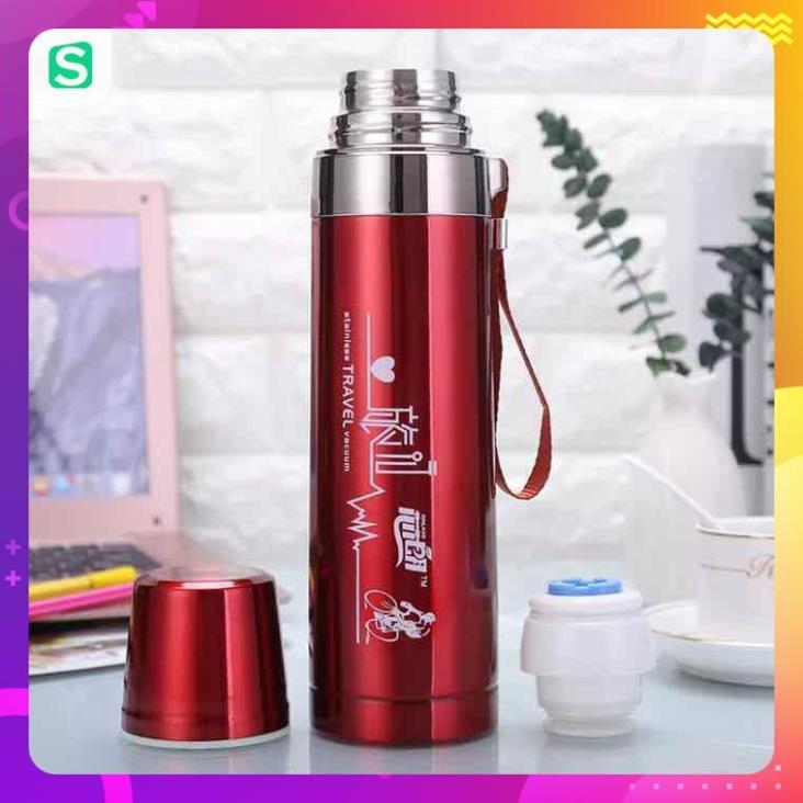 Bình Nước Giữ Nhiệt Inox 800ml - bình giữ nhiệt - bình nước nóng lạnh