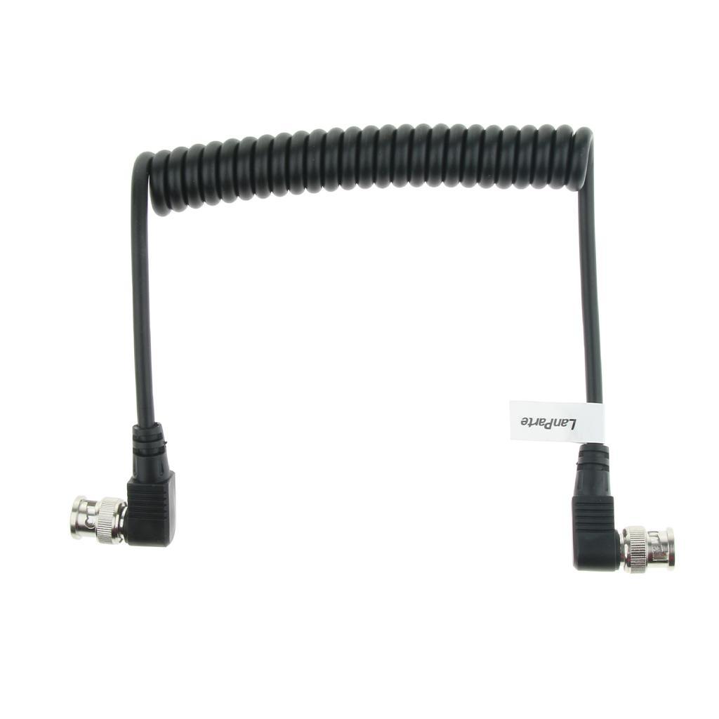 SDI BNC Right Angle Cable Male to Male Cord for DVR Monitor Wide Application