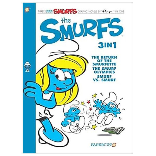 Sách ngoại văn: The Smurfs 3-In-1 #4 - The Return Of Smurfette, The Smurf Olympics, And Smurf Vs Smurf