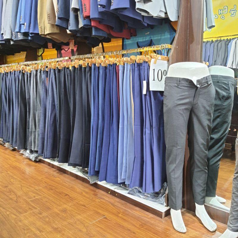 Quần Âu, Tây Trung Niên Nam Cao Cấp Ông Xuông, Đứng Chất Vải Anh, Ytali Xuất Dư Châu Âu
