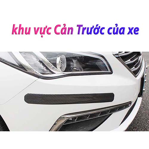 Decal Carbon Dán Xe Ô Tô - Chống Trầy Xước Rộng 7cm Kèm Băng Dính Chuyên Dụng Siêu Dính Chống Trầy Xước Cốp Xe, Thân Xe, Bậc Cửa Xe