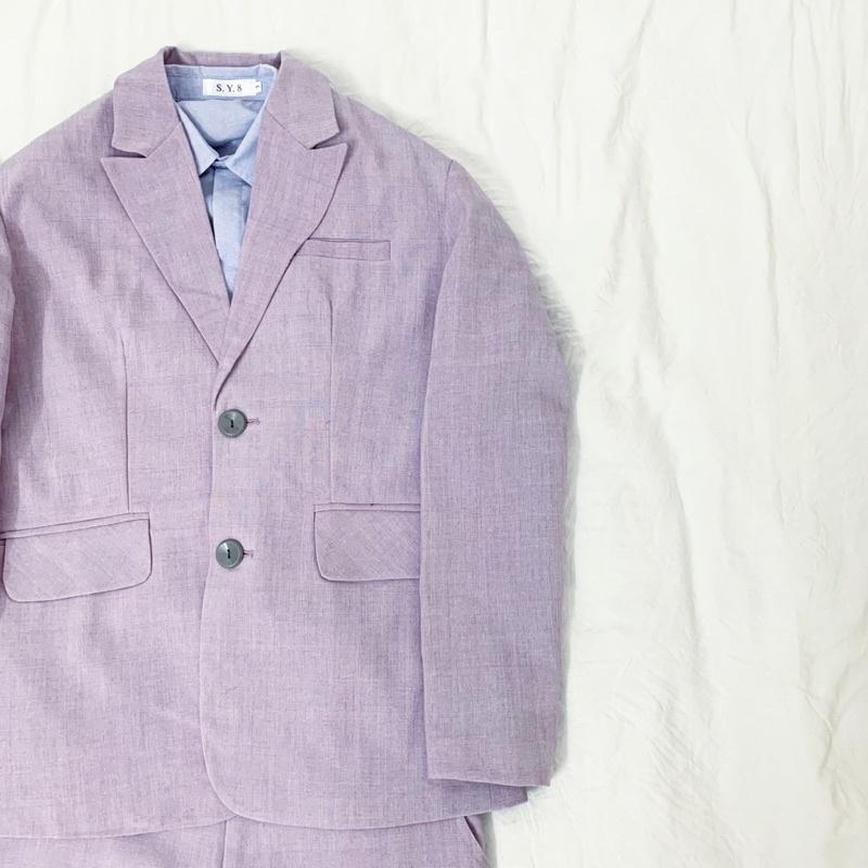 Short Suit - Set Suit Blazer quần short unisex