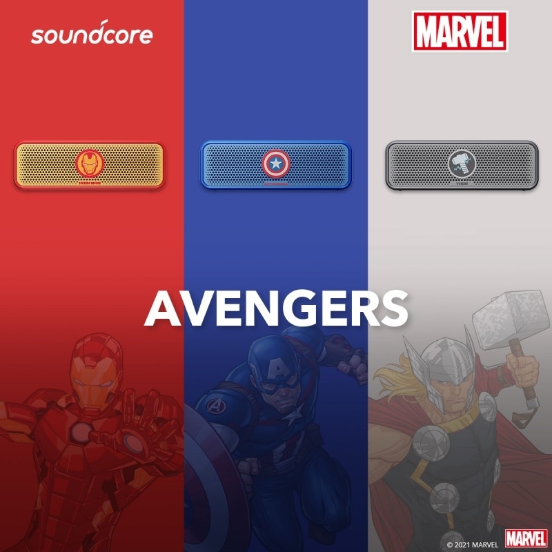 Loa bluetooth SOUNDCORE Select 2 16W- Phiên bản Marvel - A3125