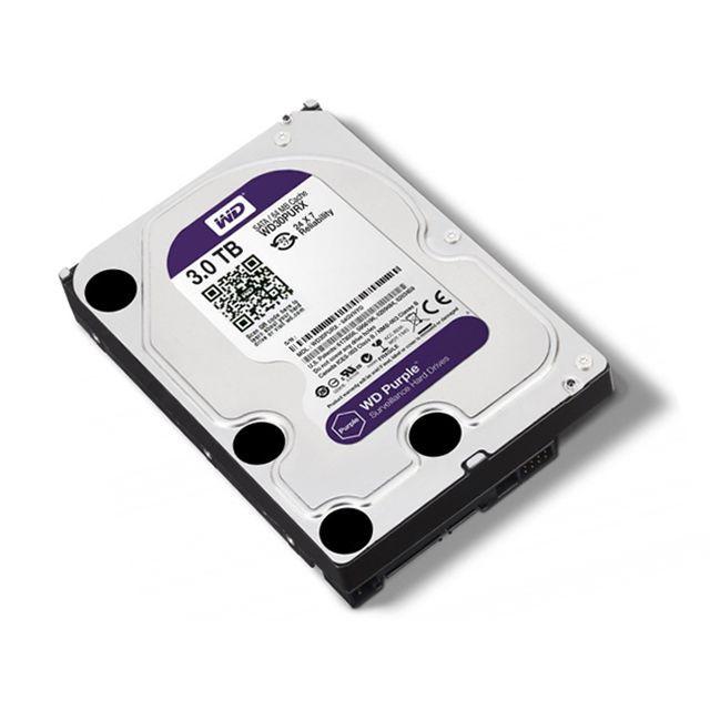 Ổ CỨNG HDD PC WesternDigital 3TB Purple (Chuyên Camera) - BH 24 THÁNG SPTECH COMPUTER