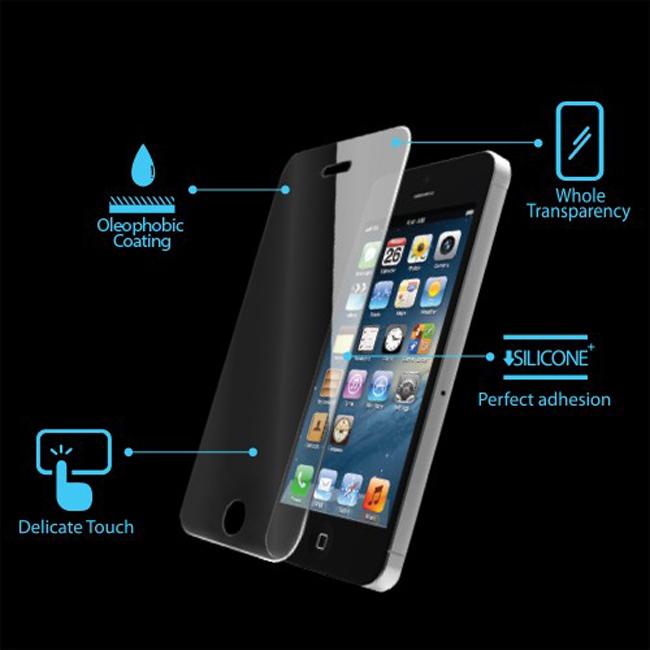 Tấm dán kính cường lực độ cứng 9H dành cho iPhone 4 - KLC01