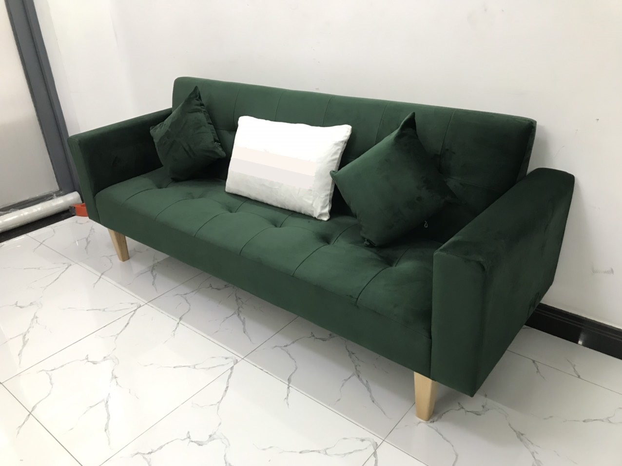 Ghế dài 2mx90 sofa bed tay vịn phòng khách salon linco14